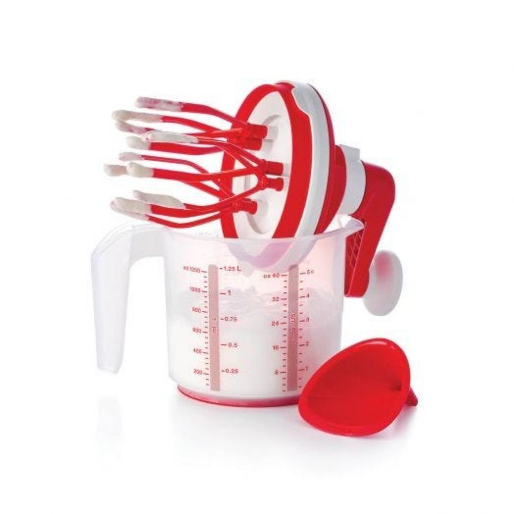 Tupperware Whip & Mix Safe & Easy Handheld Zero Electric Mixer for Kids / Adults